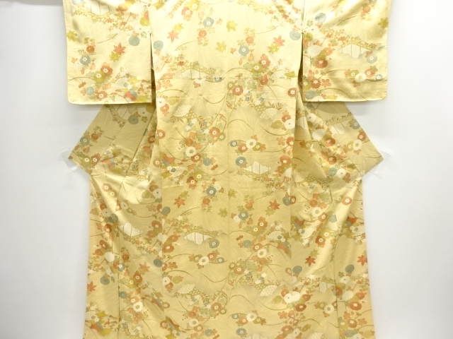 Japanese Kimono / Komon Silk